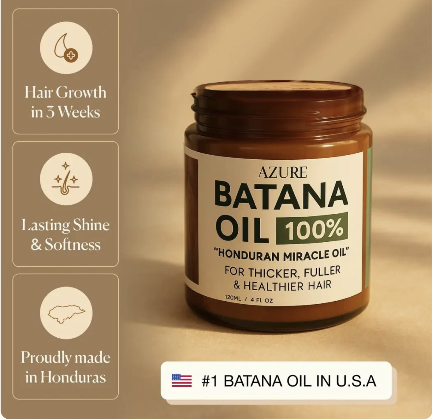 Batana Natural Hair Growth Oil